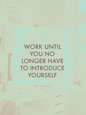 hard work