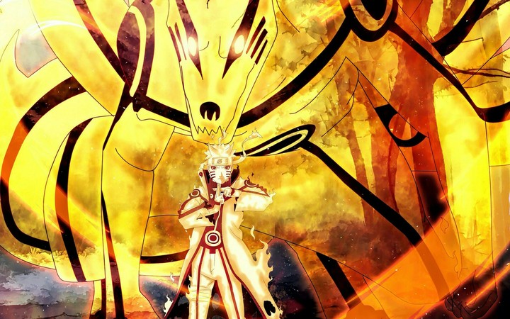 imagem de naruto d kurama