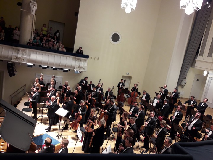 Vladimir Spivakov with orchestra in Estonia Concert Hall