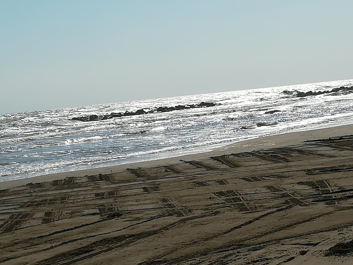 il sole sul mare