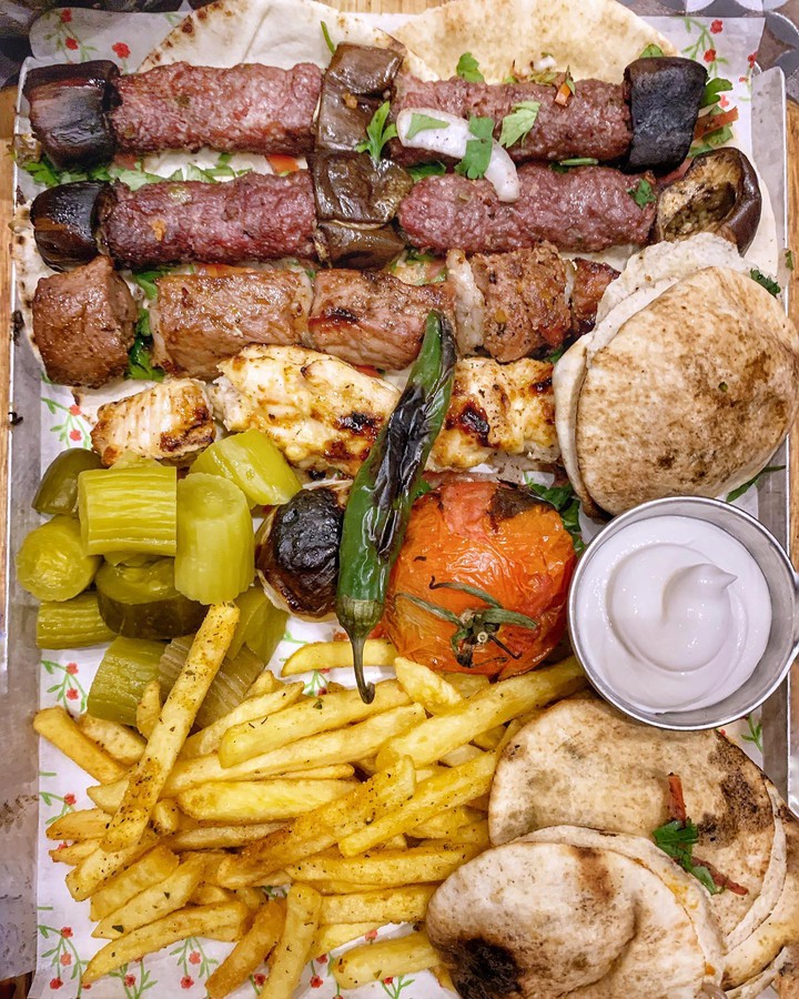 Delicious oriental food