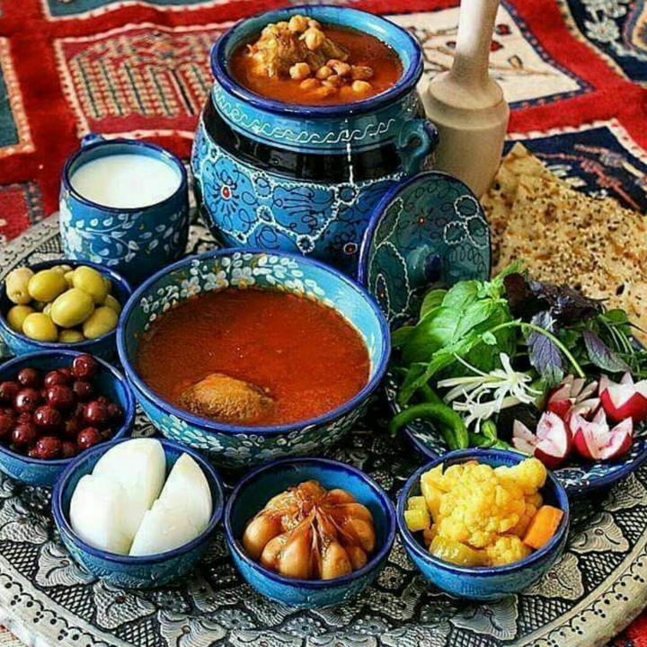 Traditional Iranian food