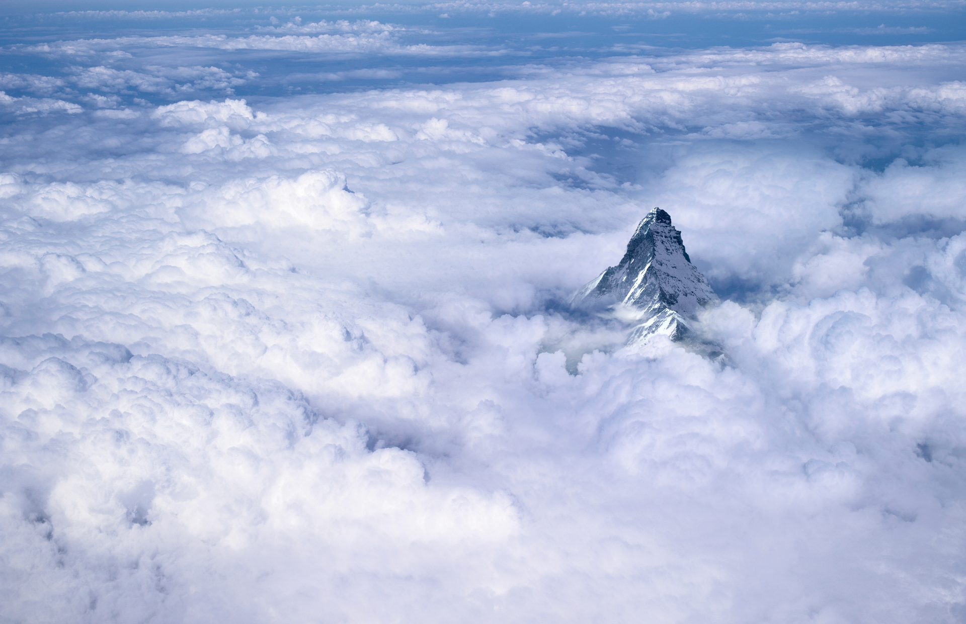 Cloudy Matterhorn