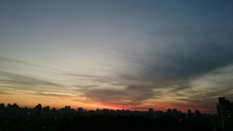 Por do sol!