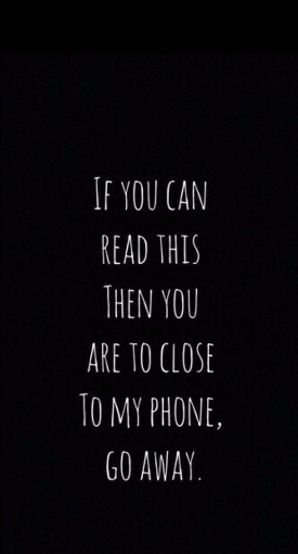 go away