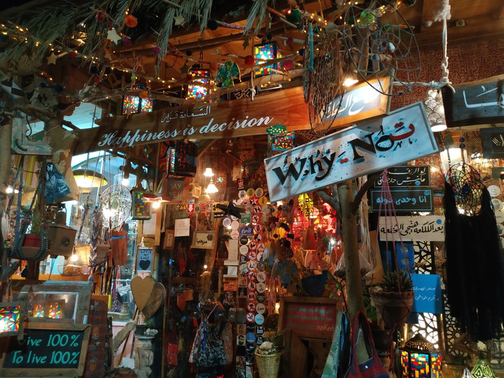 a shop full of details