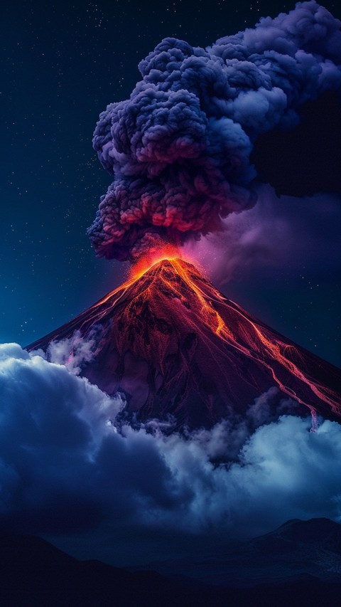 Volcano, stratovolcano वॉलपेपर