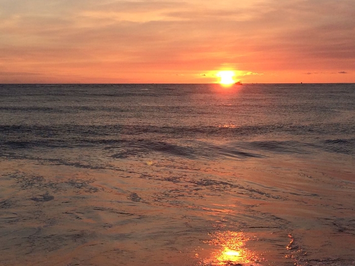 Sunset..