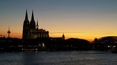 evening in cologne