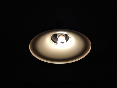 Shining lightbulb