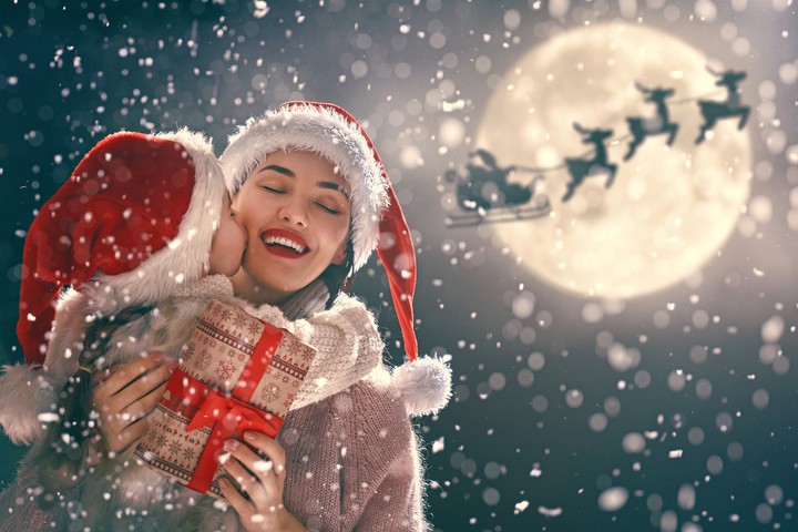 Christmas Mother & Child