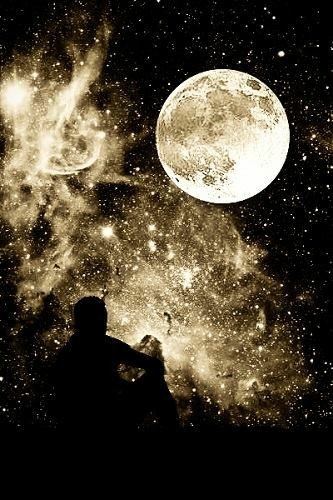 sparkling moon
