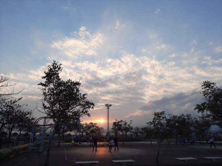 晚霞