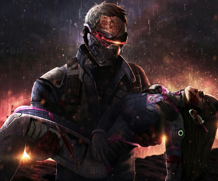 Illustration of Overwatch Characters