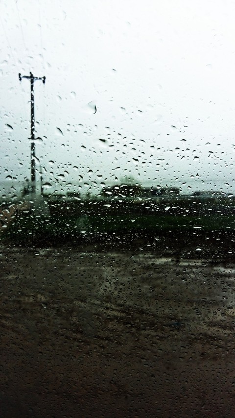 raining