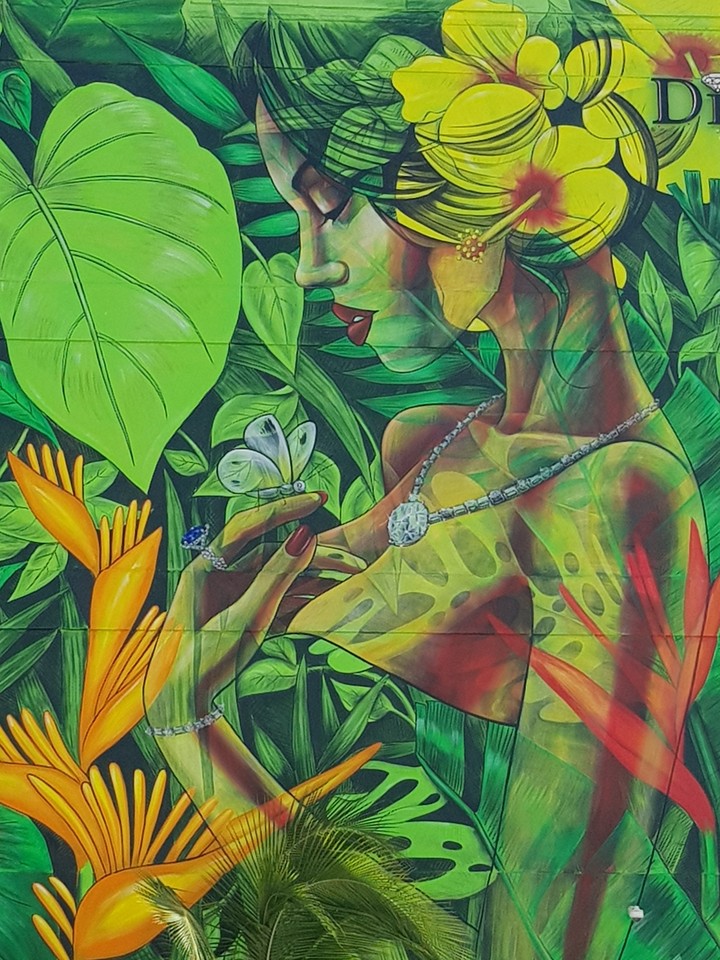 Diamonds International Cayman building art