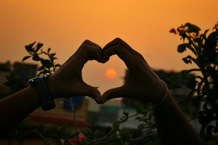 sunset with Love