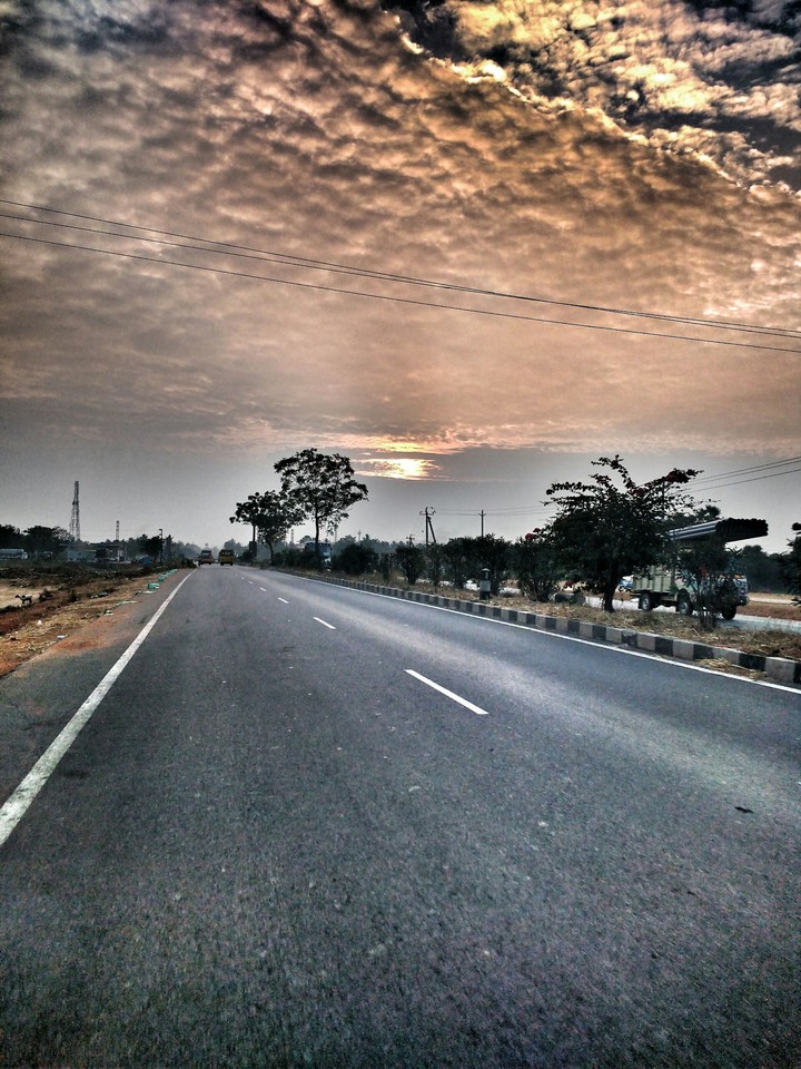 sun set