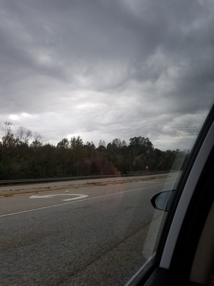 out driving