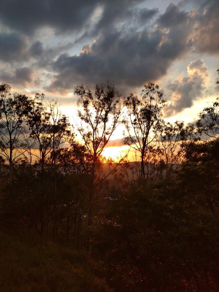 pôr do sol ?