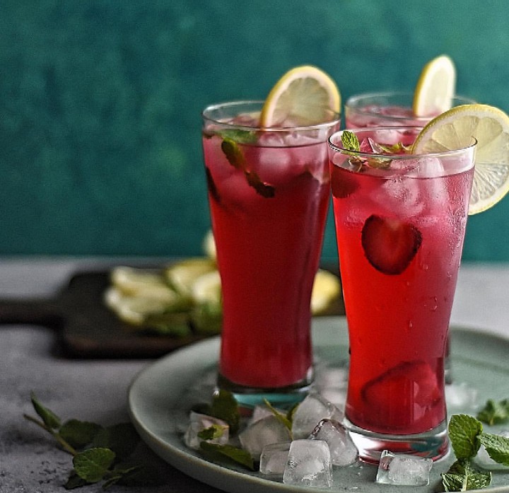 Watermelon Strawberry Juice