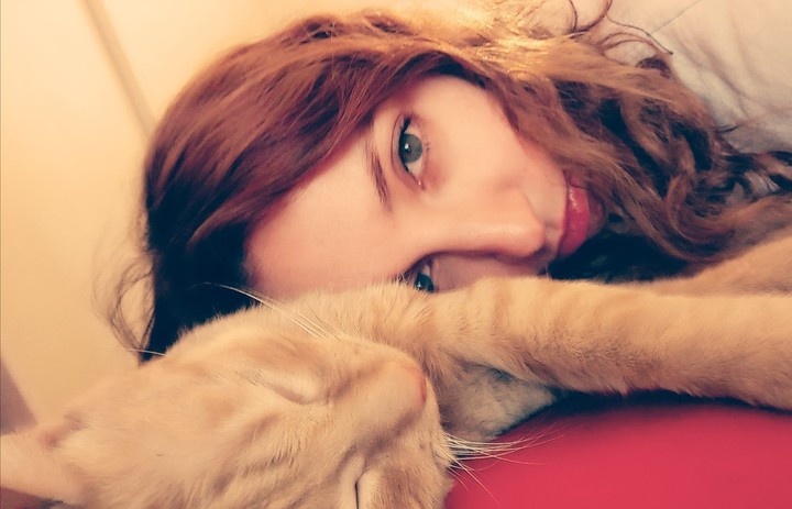 My cat and me