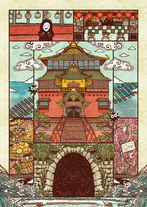 Spirited away