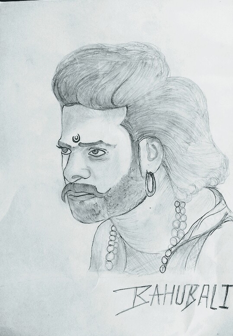my art....bahubali...