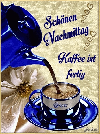 von Café trinken