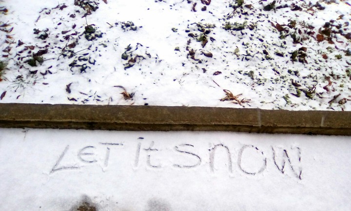 let it snow