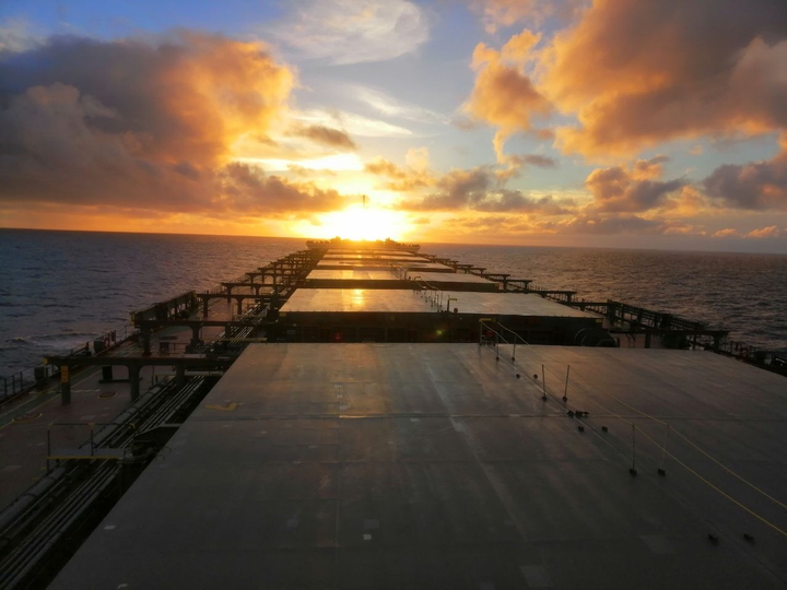 Morning at sea
