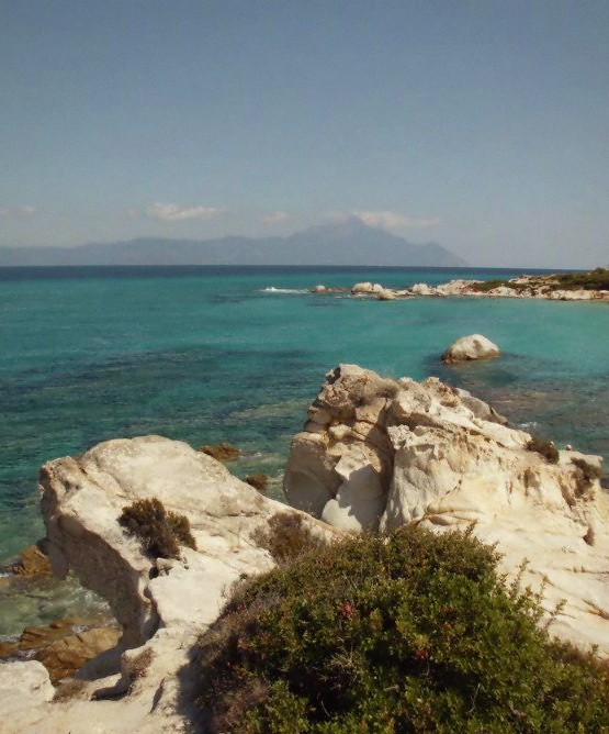 Athos on the horizon
