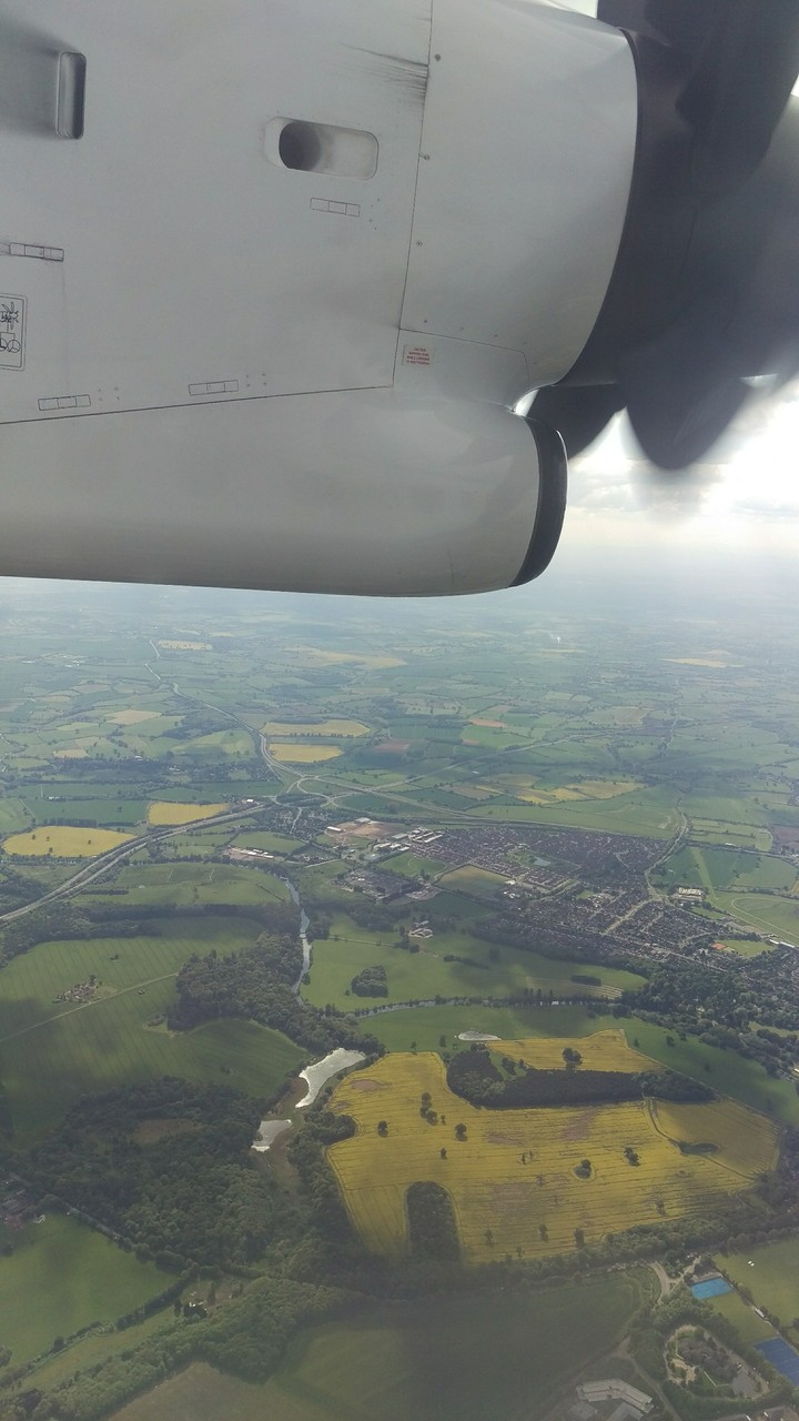 England, By Air