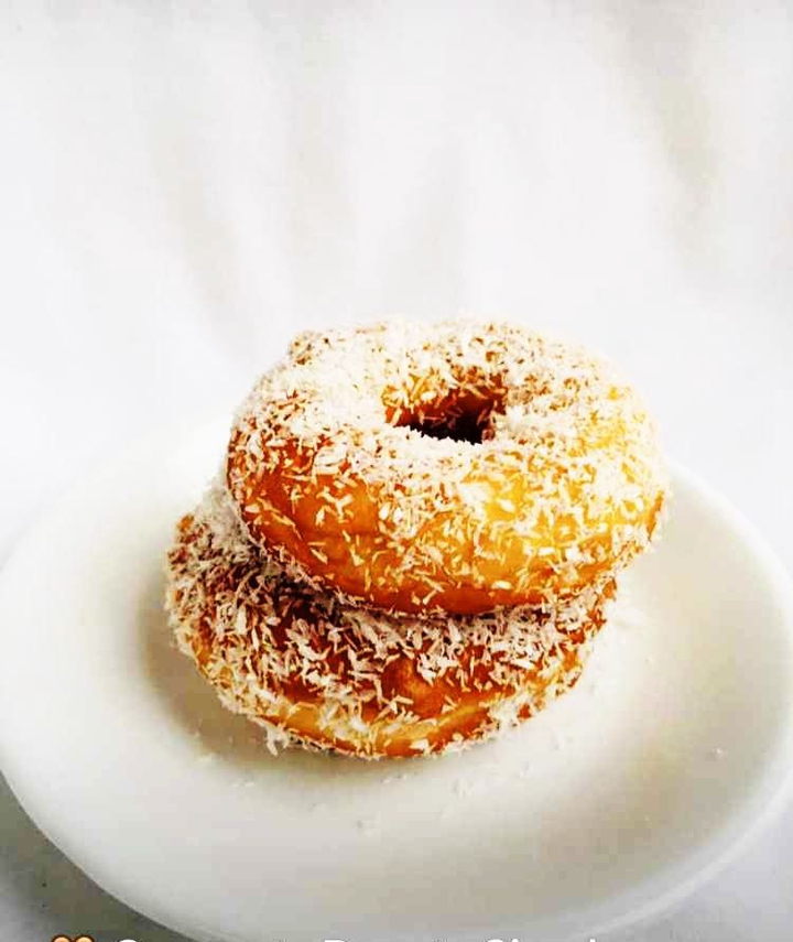 coconut donut!!