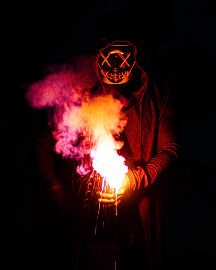 Mask with Hoodie