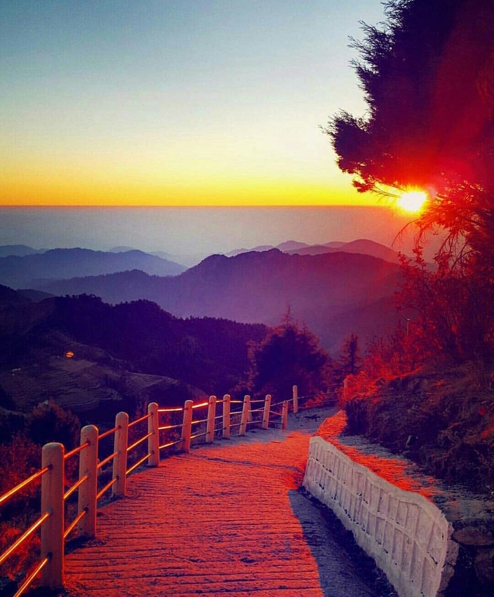 A sunset to remember
