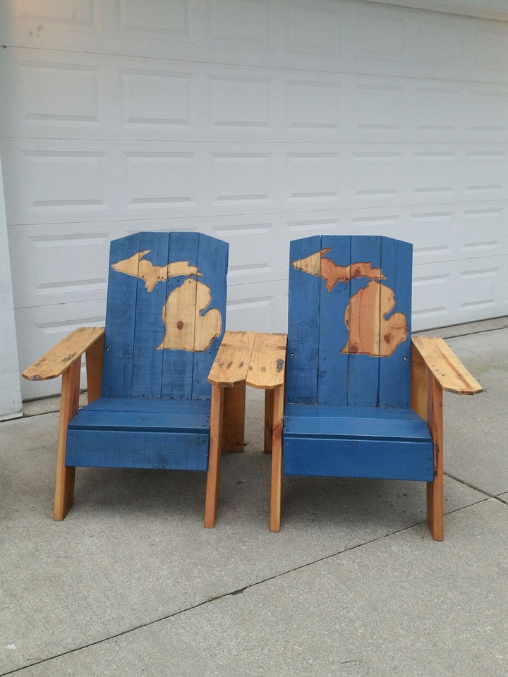 Homemade Pure Michigan Chairs