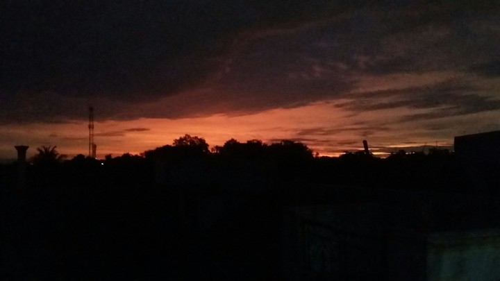 beauty of sunset