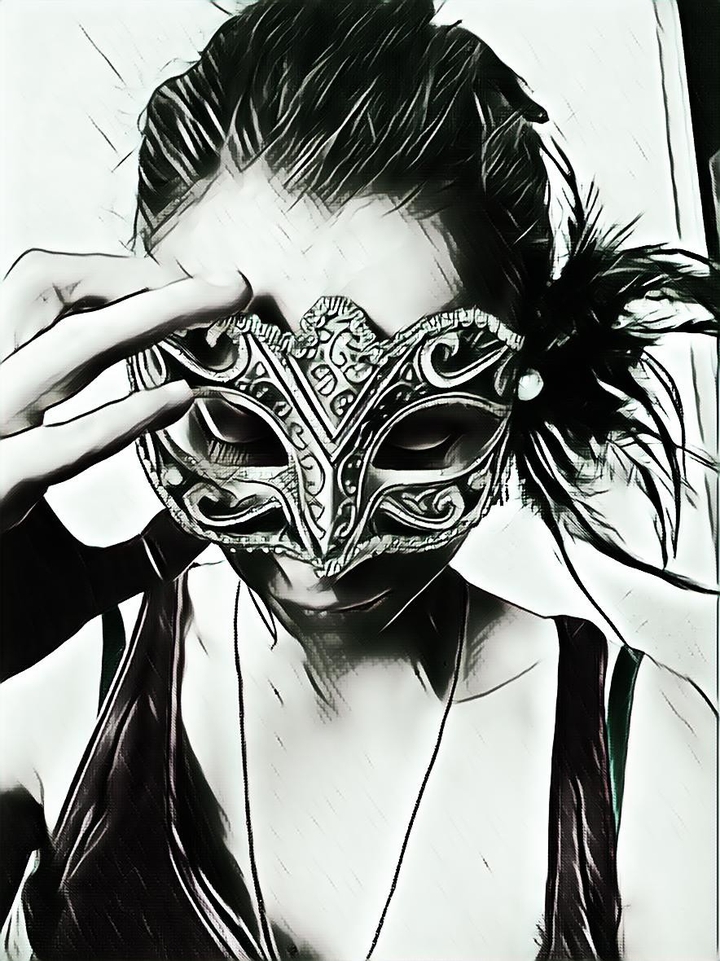 Drop the mask, be yourself.