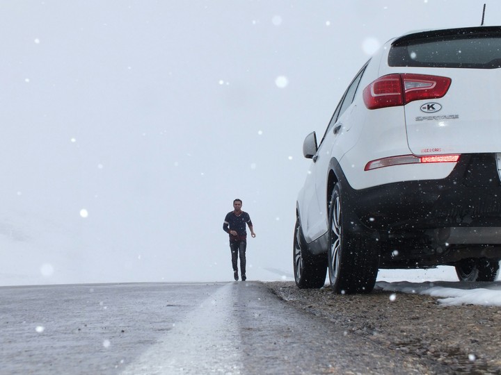 snow