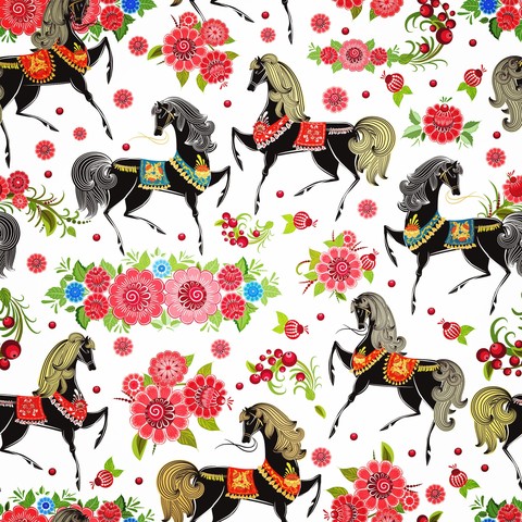 wallpaper horse, pattern