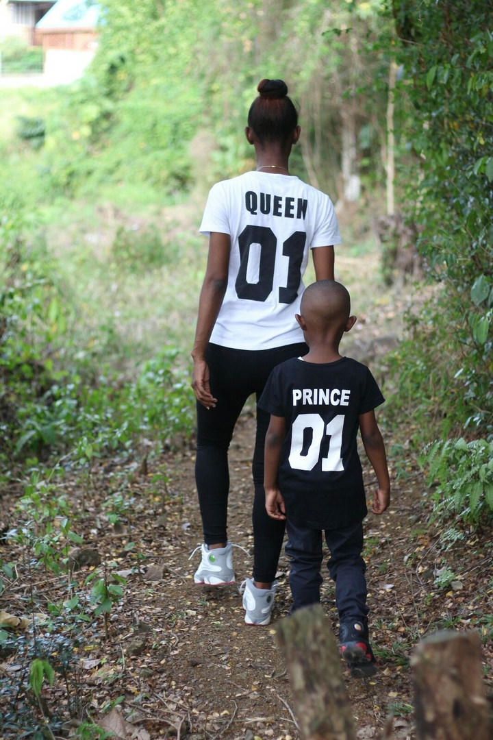 mother and son