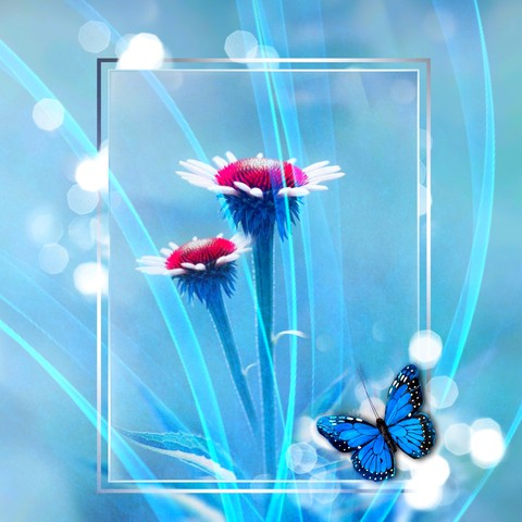 wallpaper...in blue...