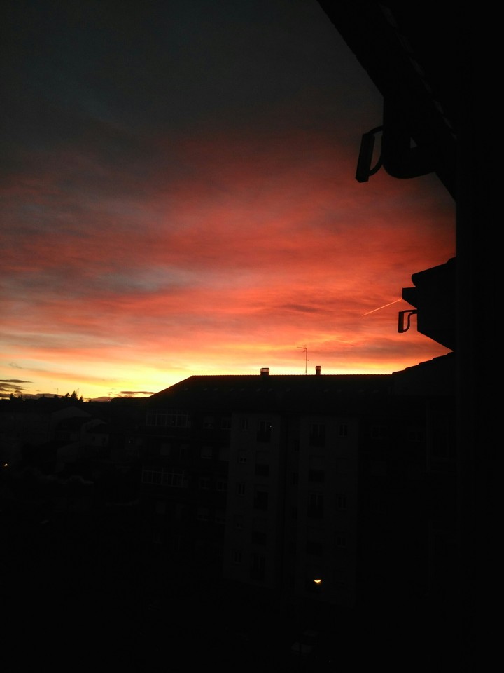 Pink sky