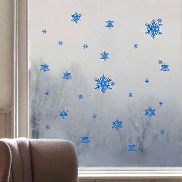 Frozen  snowflakes