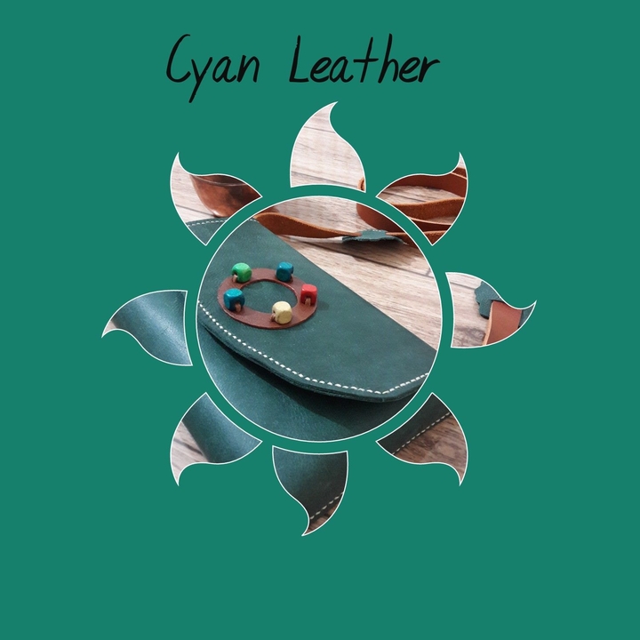 Cyan_leather