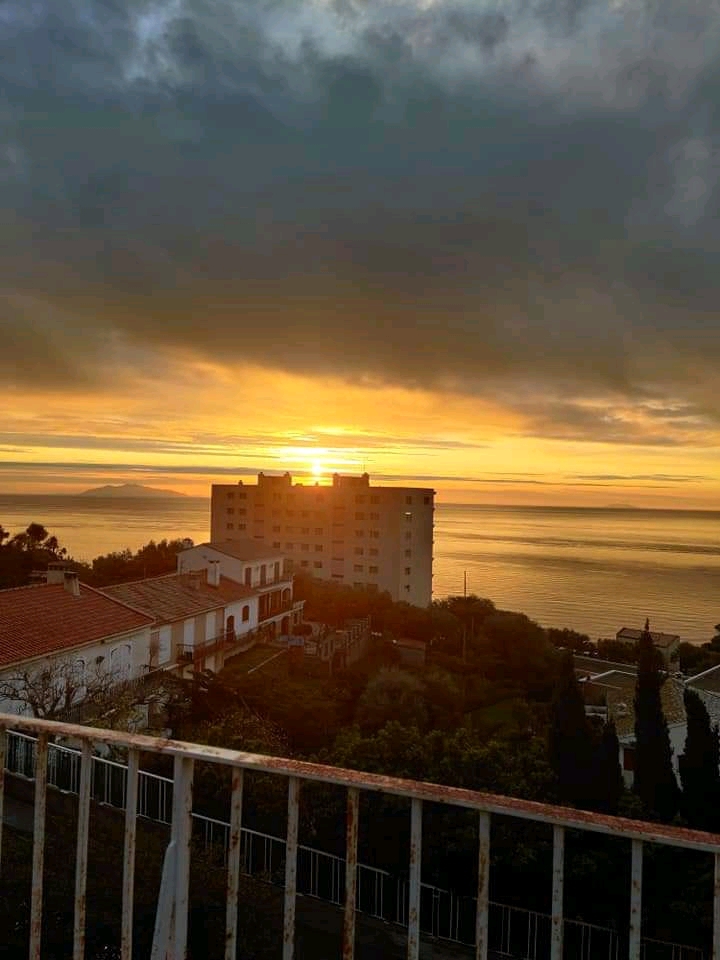 The sun say good bye...