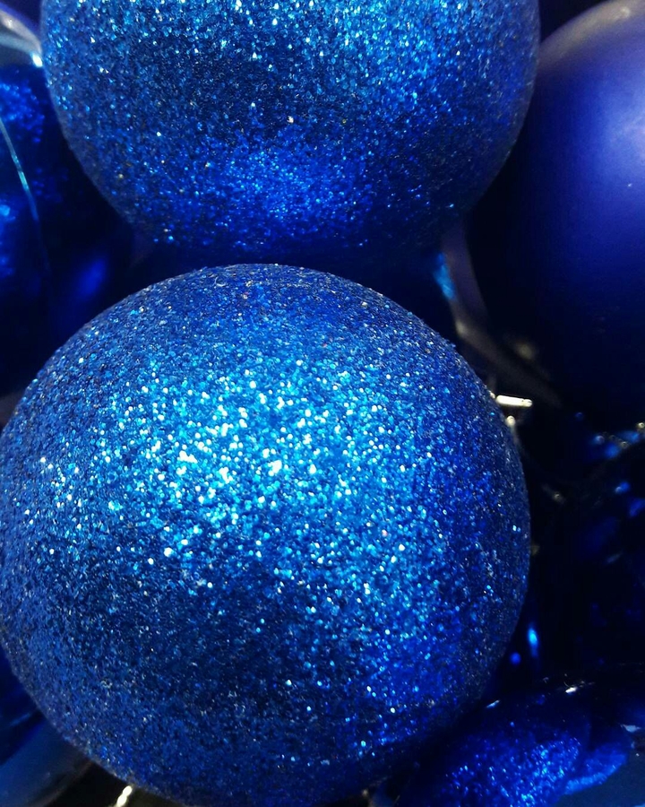 blue decoration