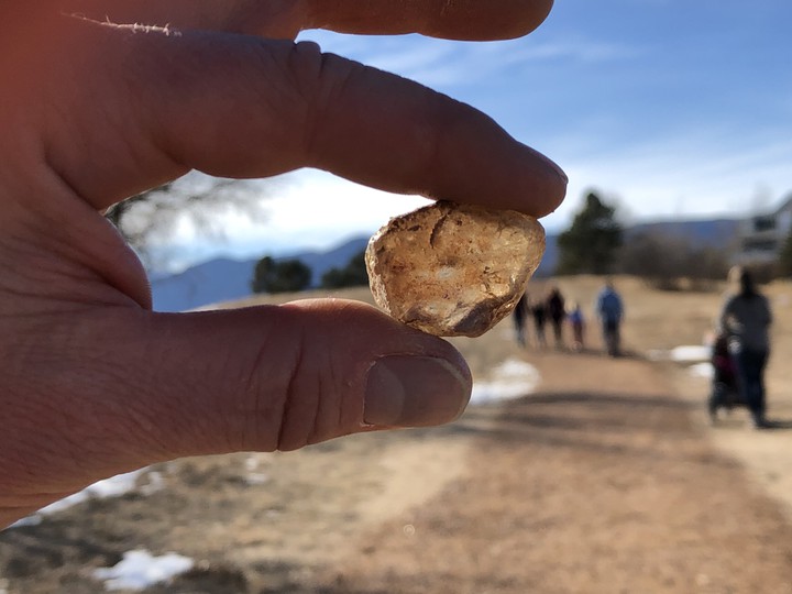 a beautiful rock