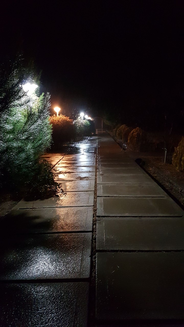 rainy road